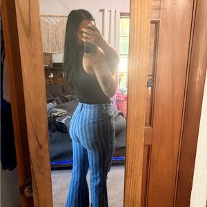 Cello Blue Flare & Wide Leg Jeans